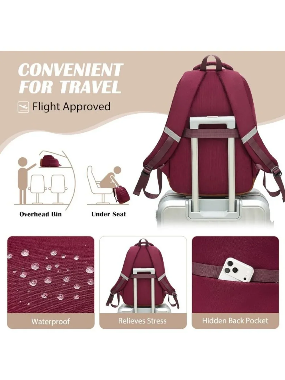 Stylish Girls' 3-Piece Backpack Set with Lunch Bag & Pencil Case - Perfect for